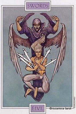 Winged spirit tarot